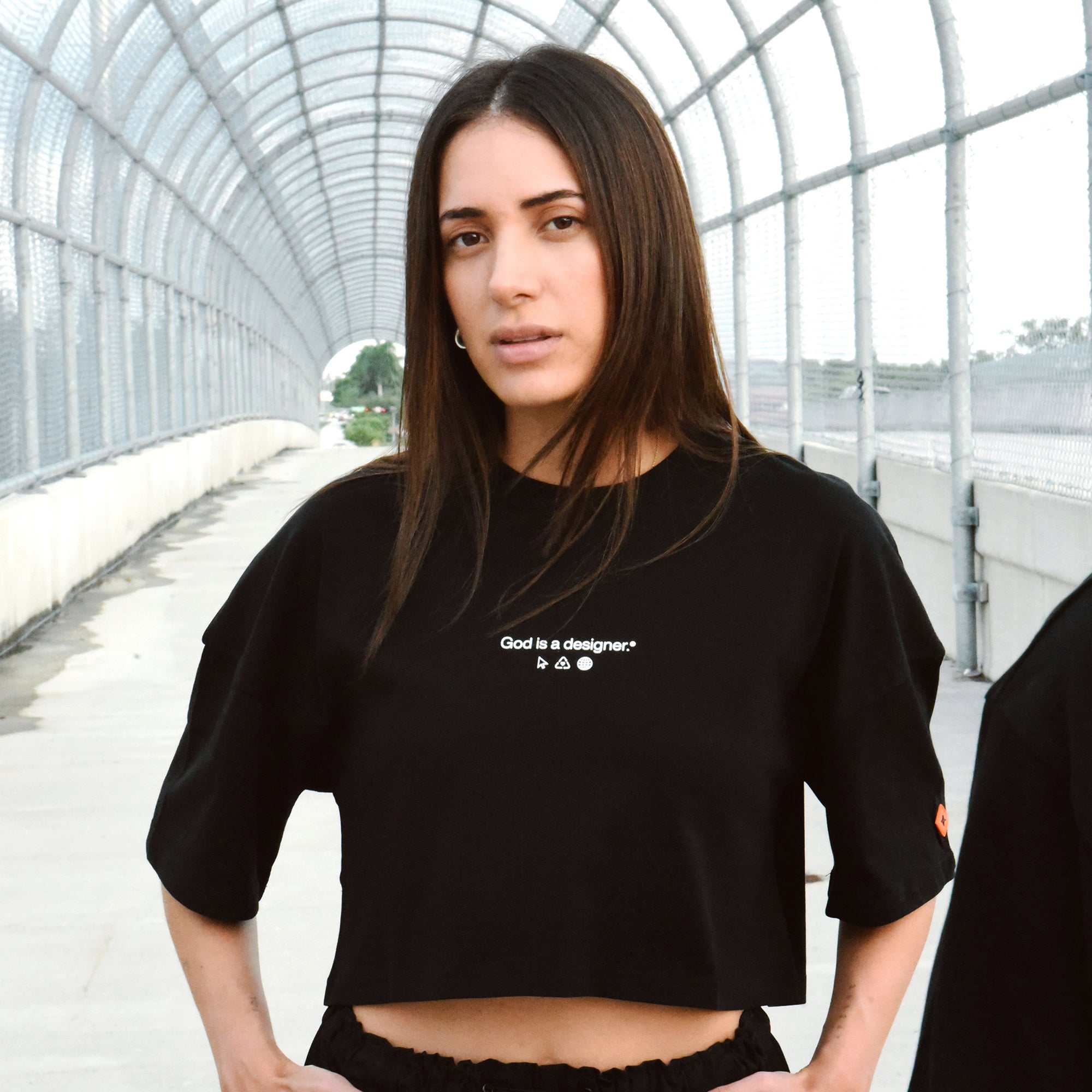 GIAD Base SS Crop para mujer