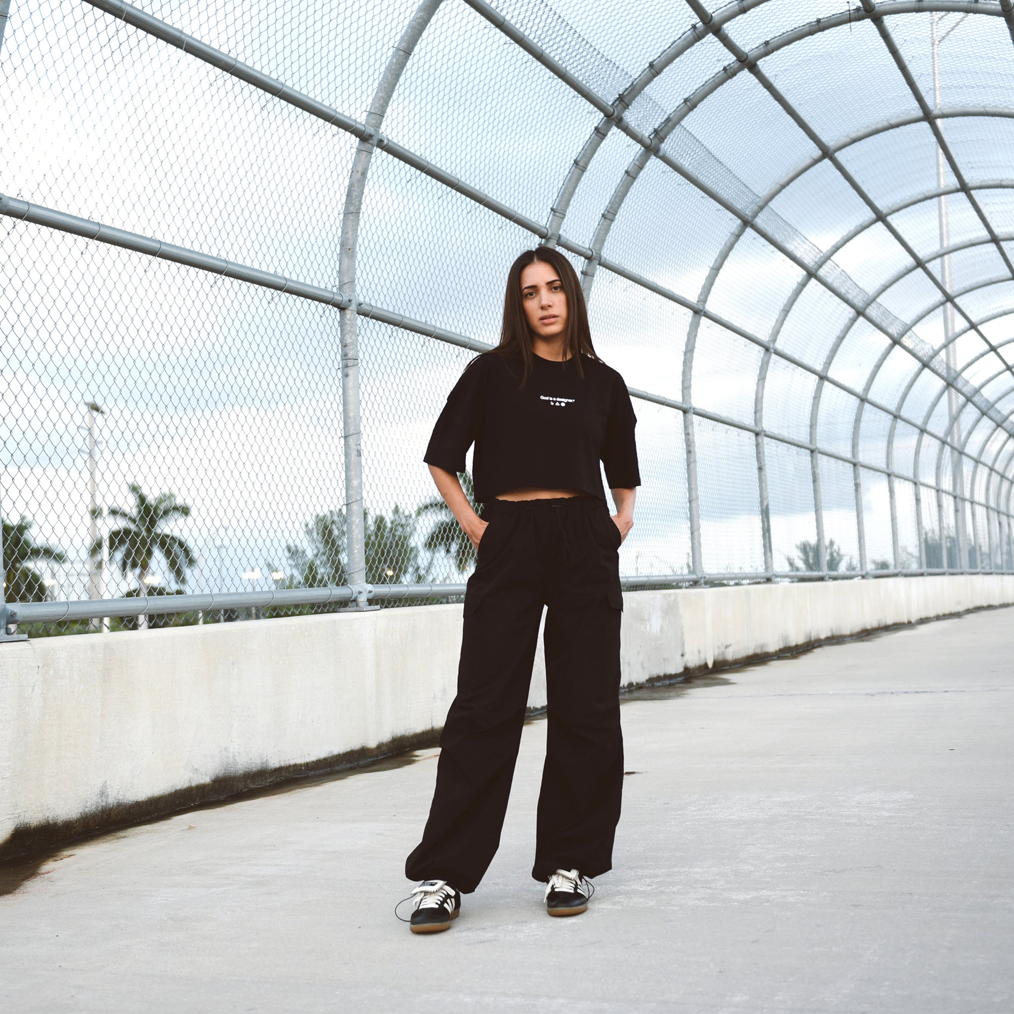 GIAD Base SS Crop para mujer