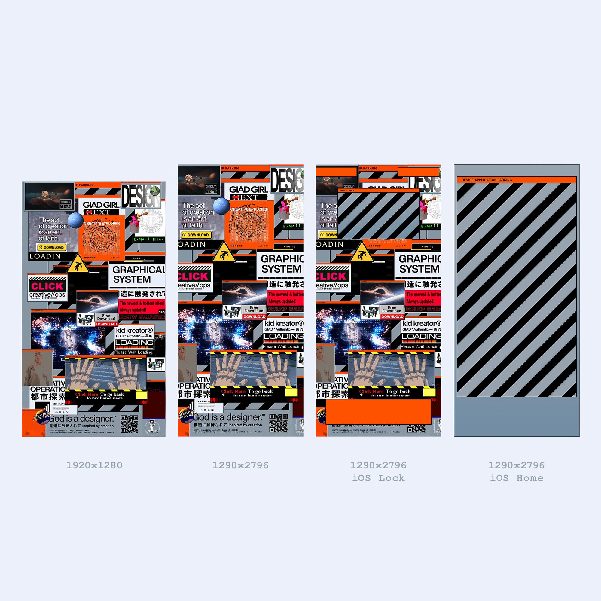 GIAD™ & Hysterical_Melancholy Digital Vol.1 - God is a designer.®