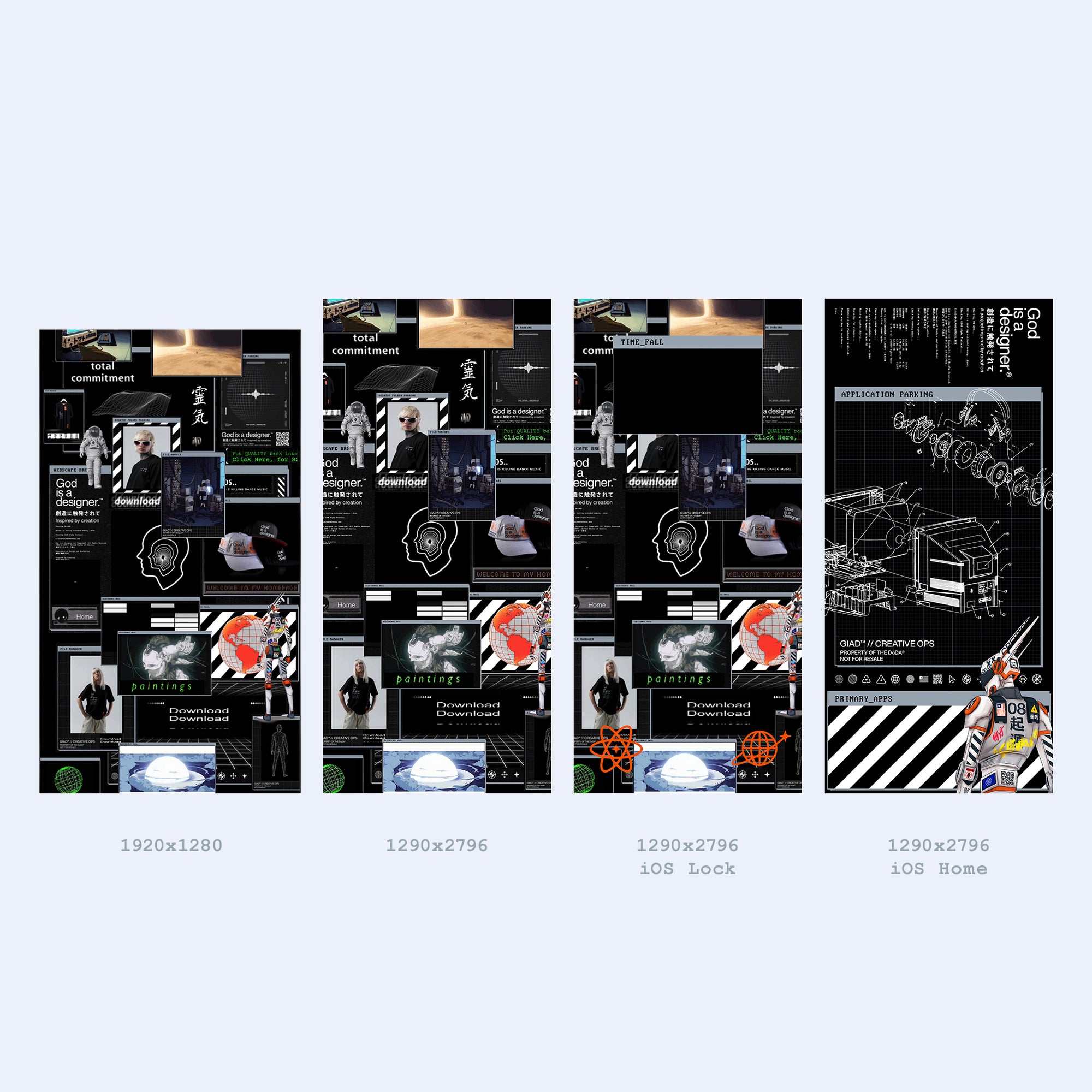 GIAD™ & Hysterical_Melancholy Digital Vol.1 - God is a designer.®