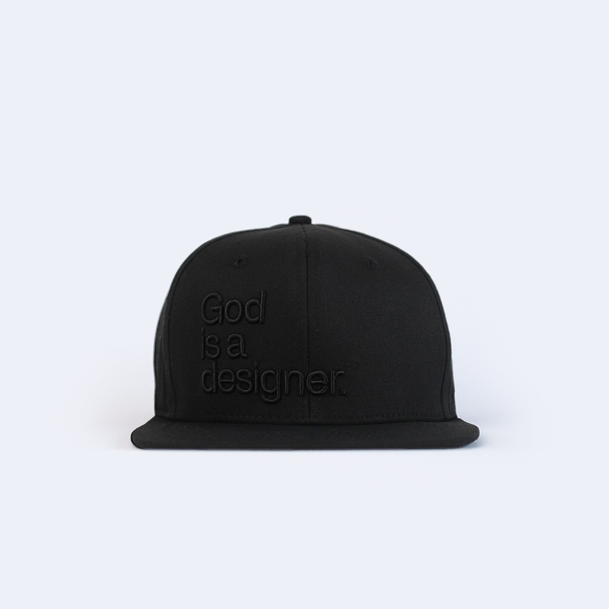 GIAD™ Classic 6-Panel Snapback [Stealth] - God is a designer.®