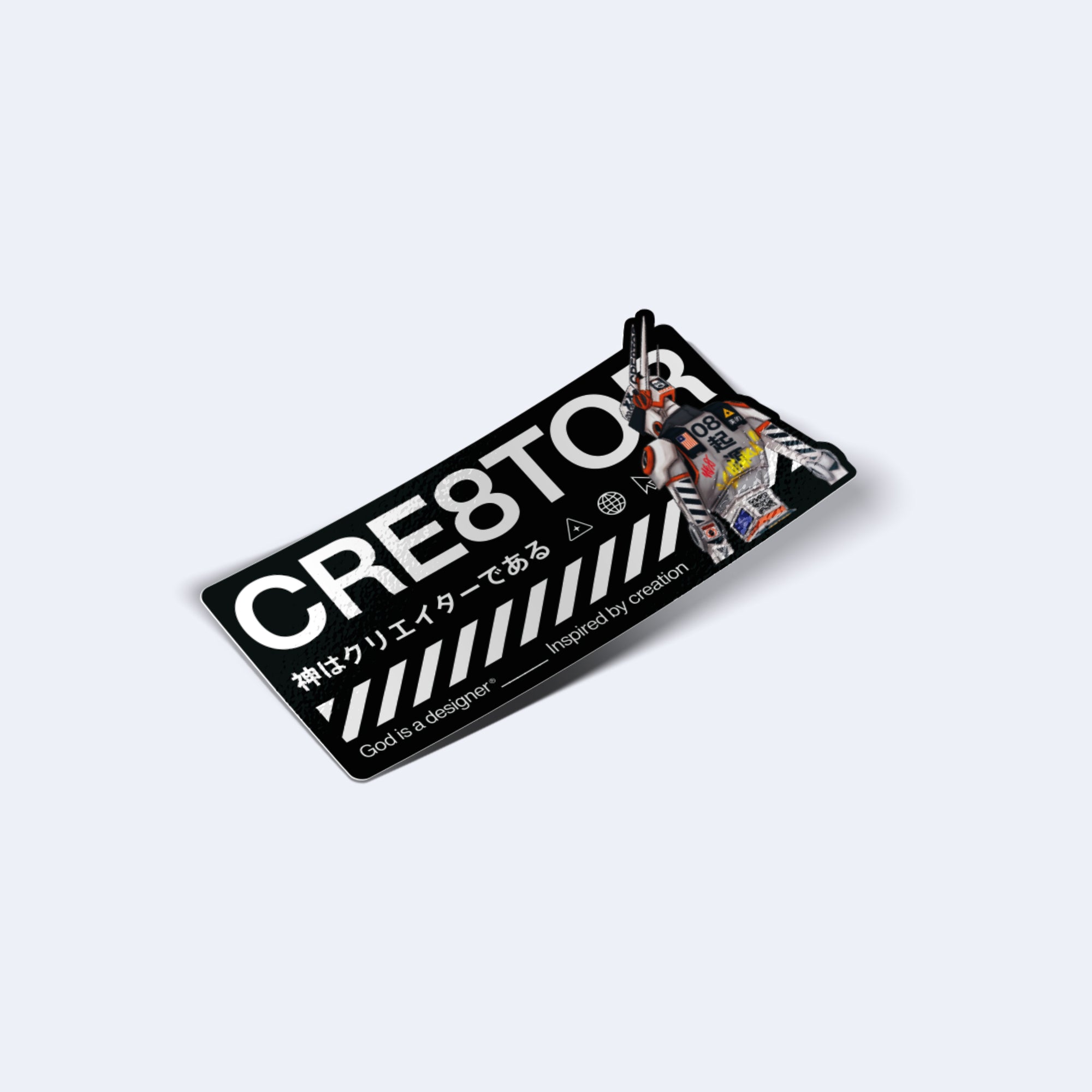 CRE8TOR Shinku 信空 Sticker - God is a designer.®