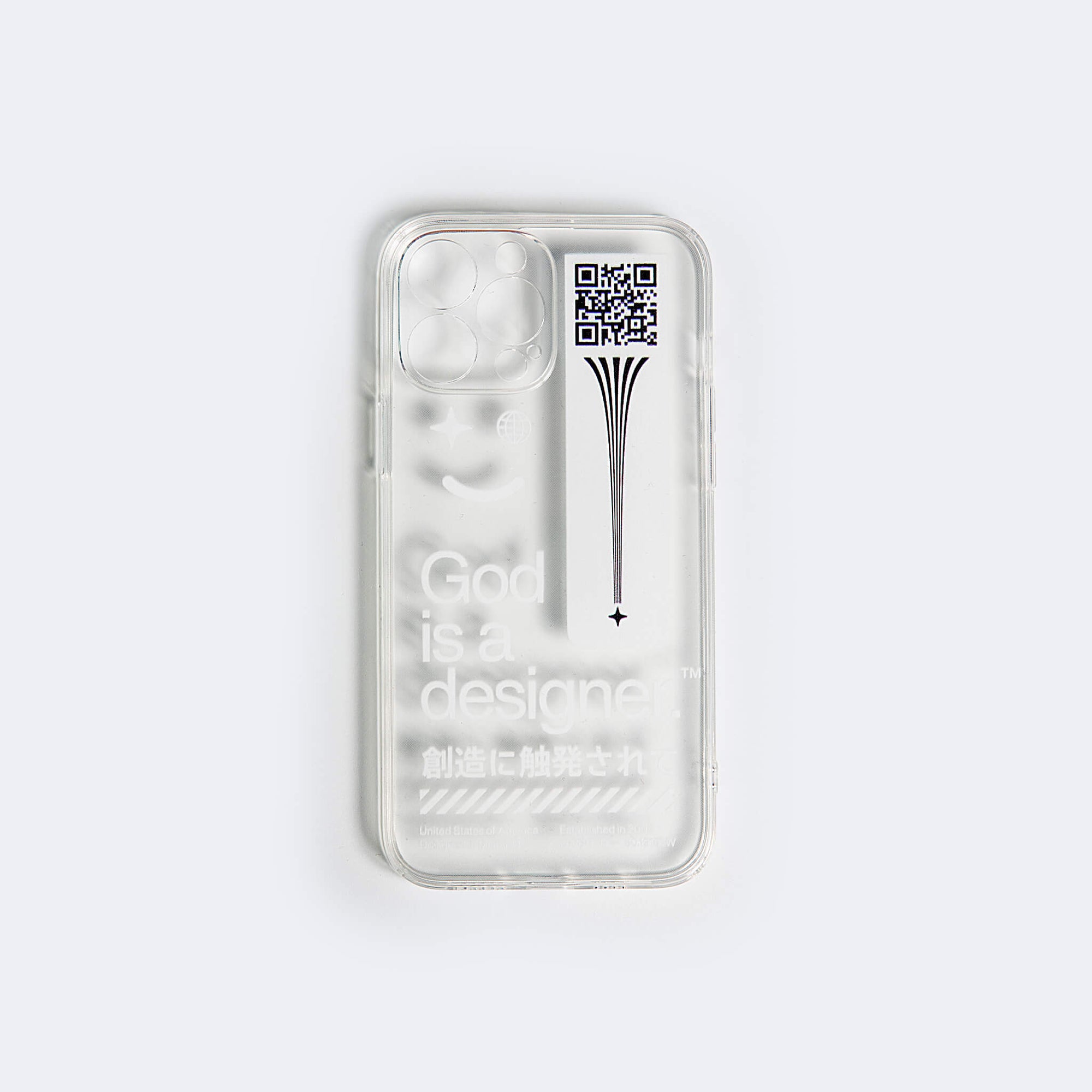 GIAD™ iPhone 13 Pro Max Slim Clear Case - God is a designer.®