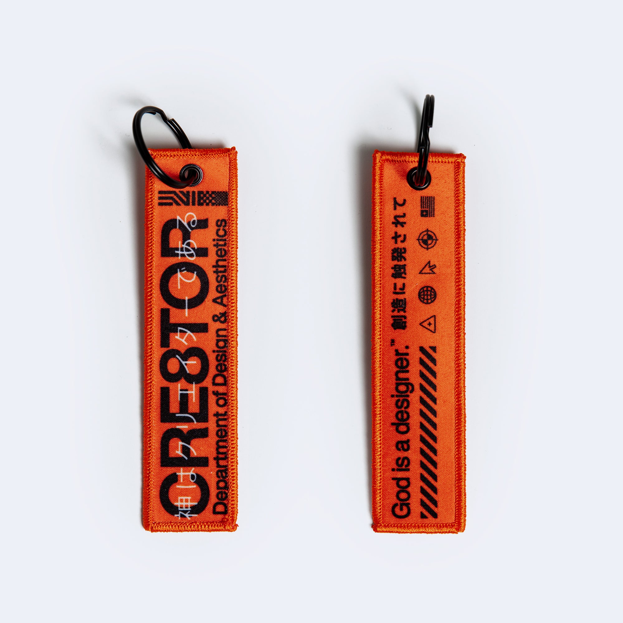 CRE8TOR Flight Tag [Orange] - God is a designer.®