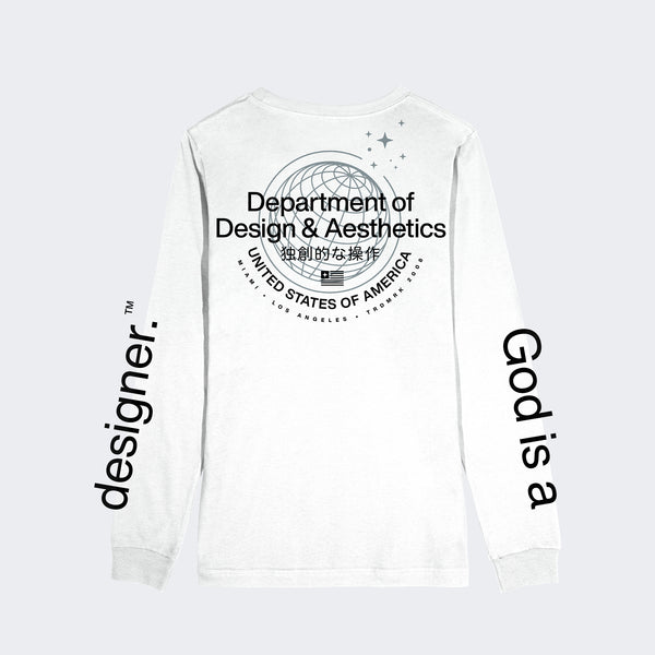 GIAD™ DoDA LS [White] - God is a designer.®