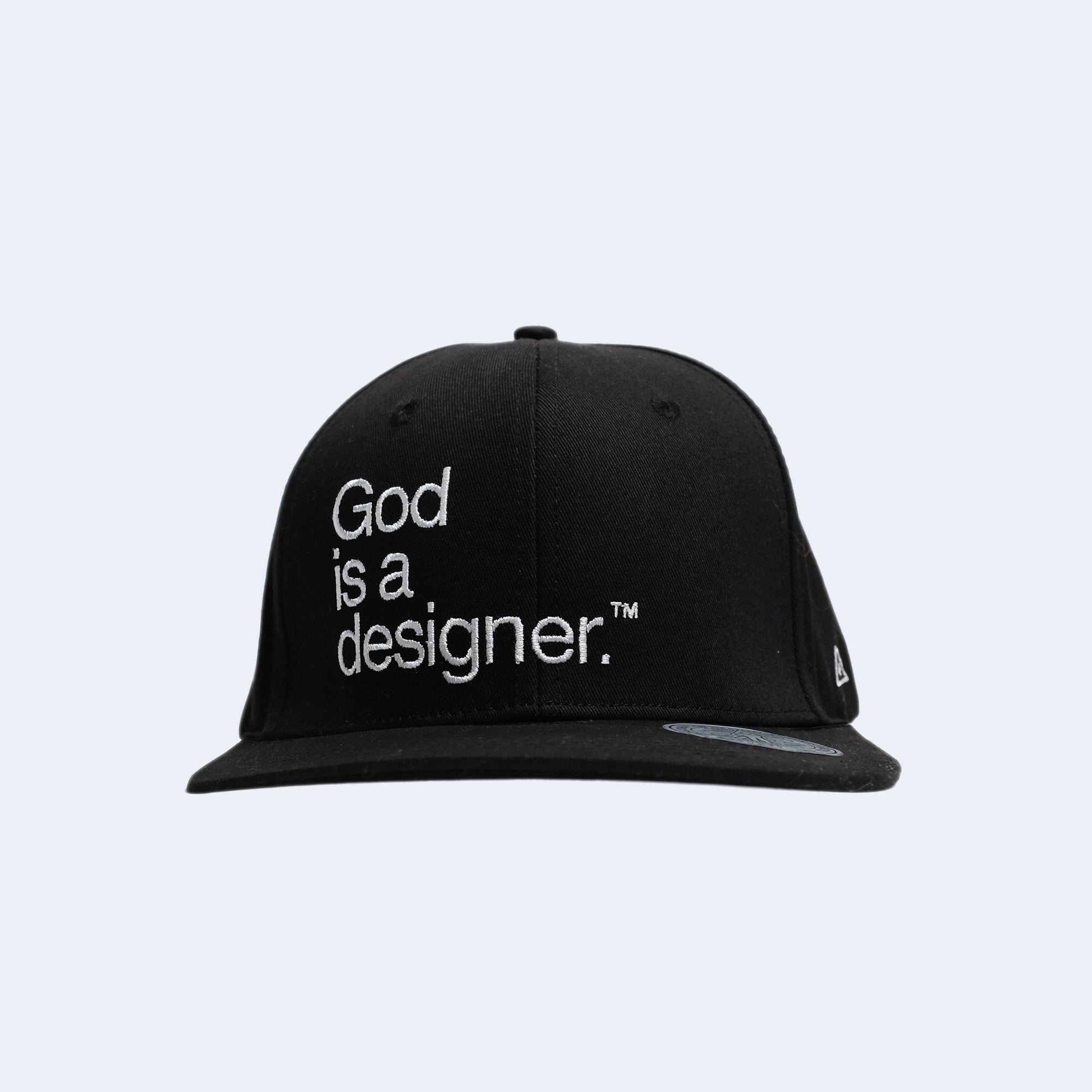 GIAD™ Classic 6-Panel Snapback [Black] - God is a designer.®