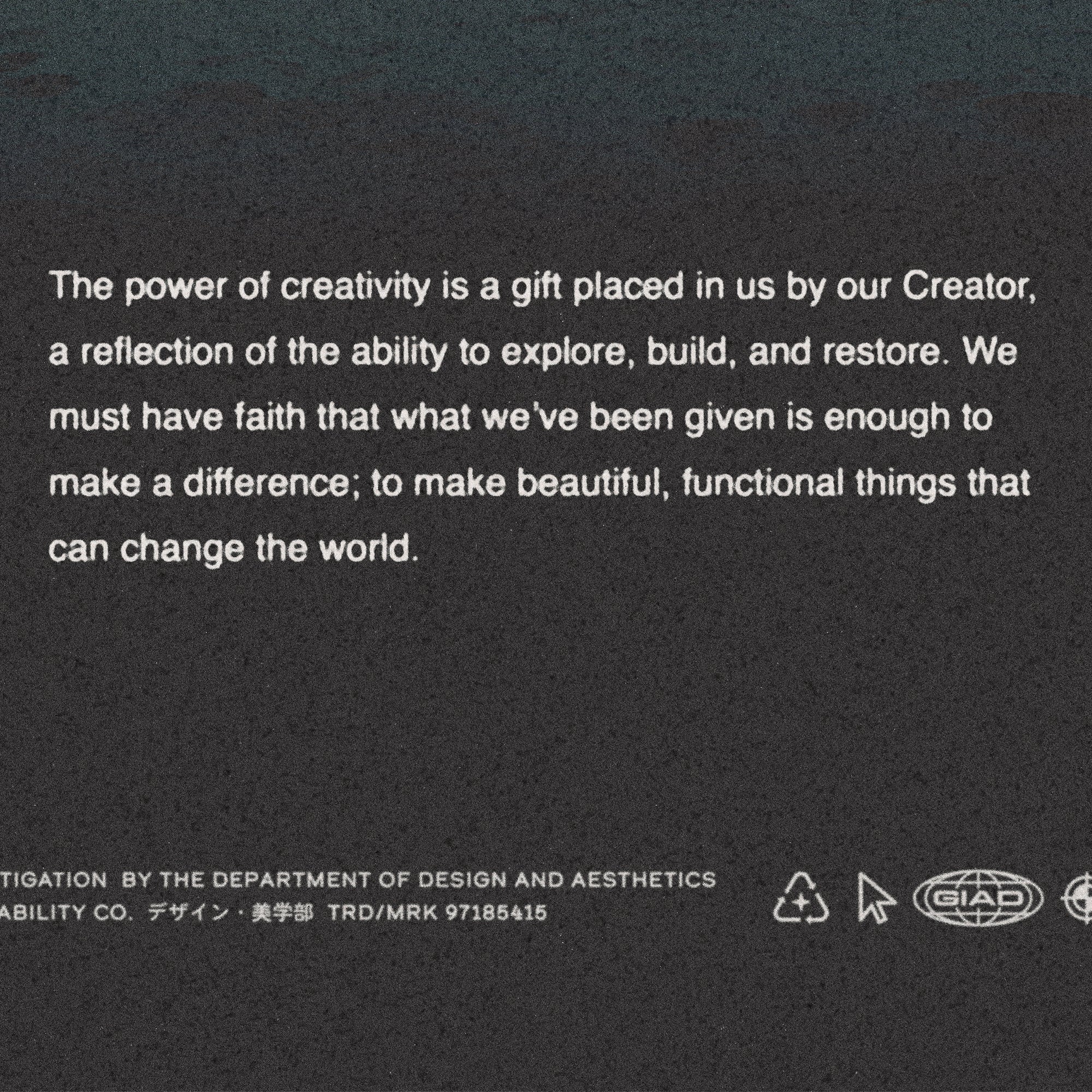 Creativity Can Save the World Giclee Poster Print