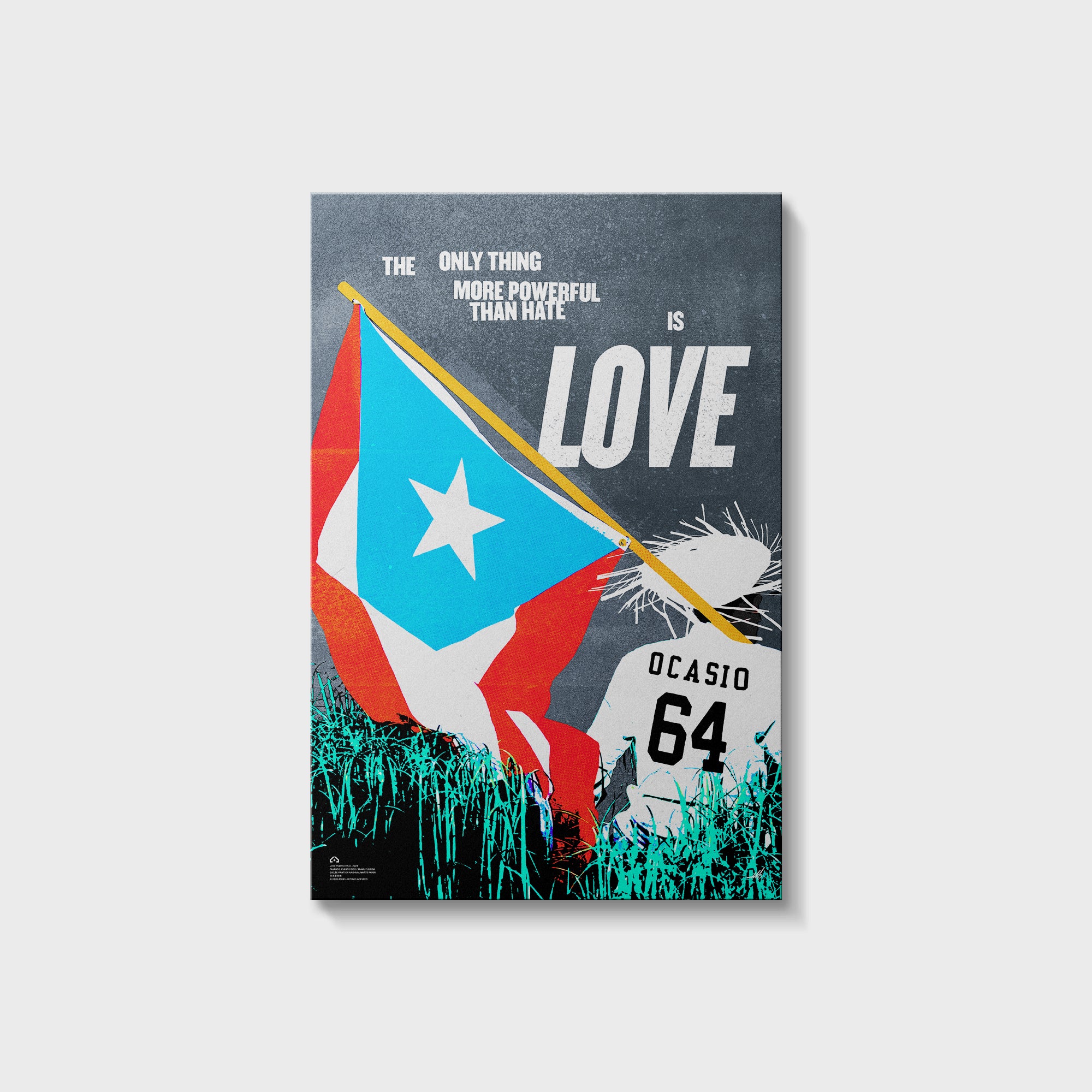 Ocasio 64 Puerto Rico Giclee Poster Print