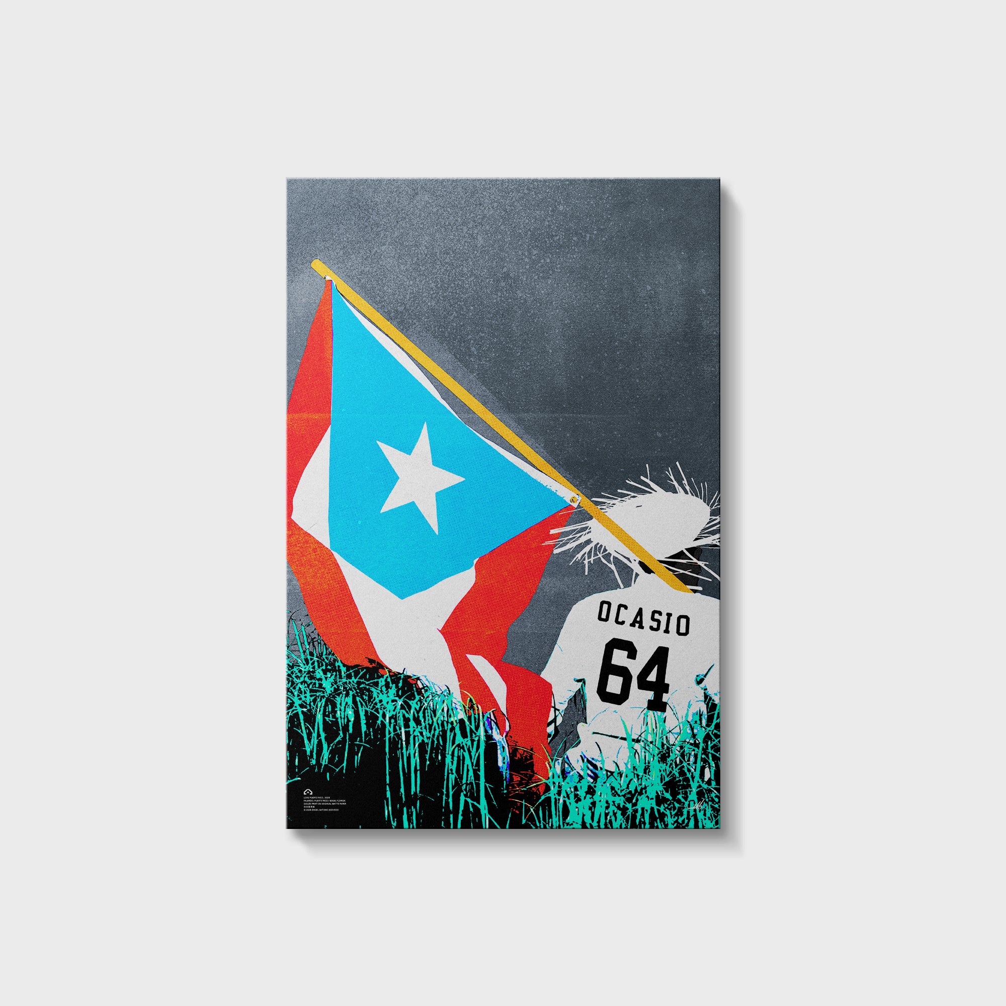 Ocasio 64 Puerto Rico Giclee Poster Print
