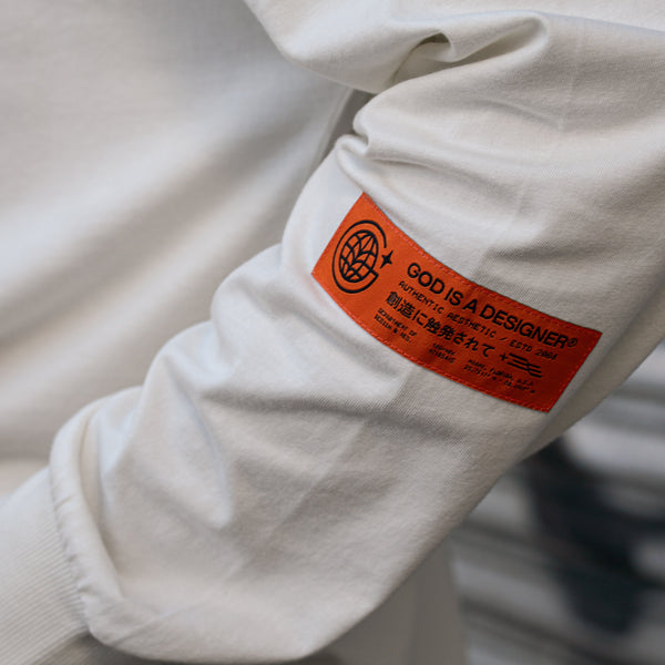 [PRE-ORDER] GIAD BASE_LINE Pano-Crop LS [Cloud Dancer]