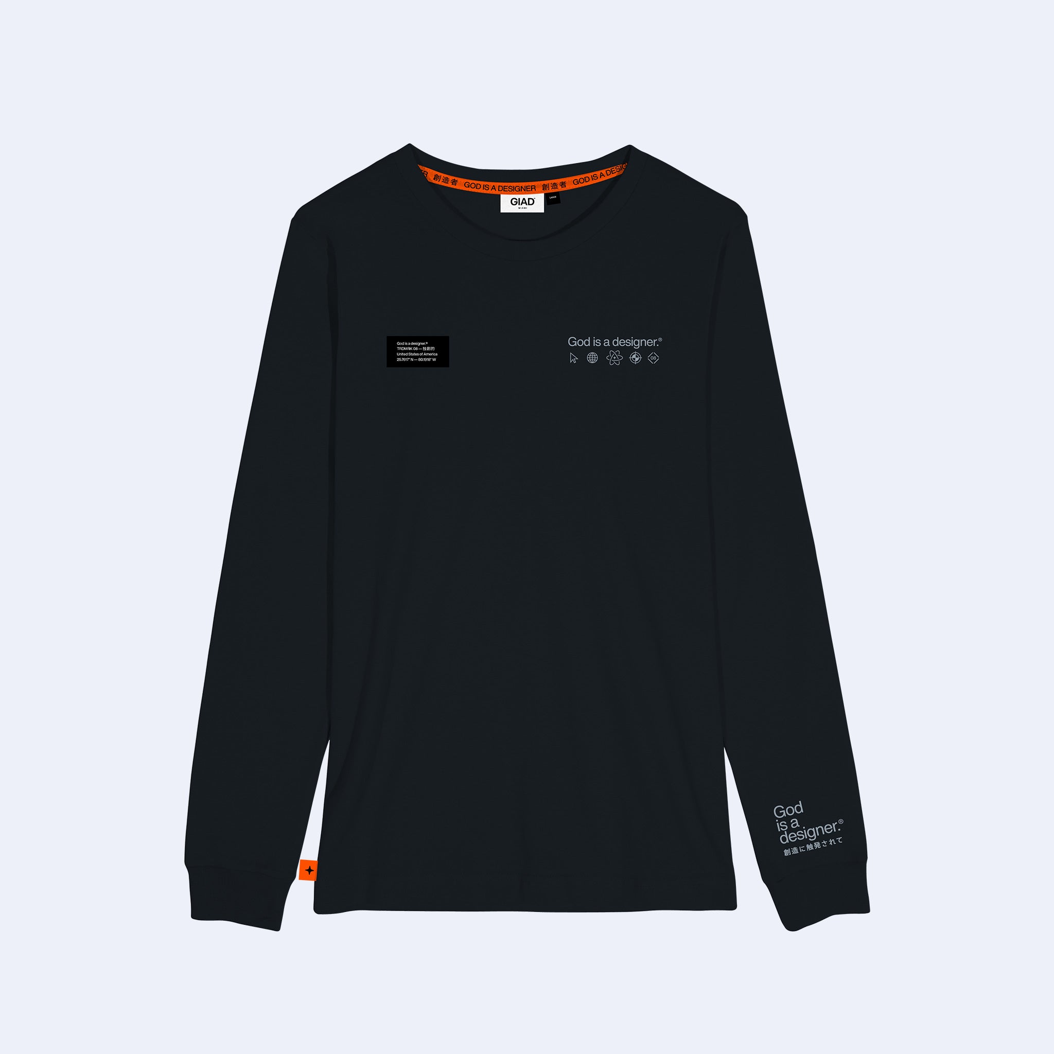 GIAD StreeTech LS [Black] – God is a designer.®