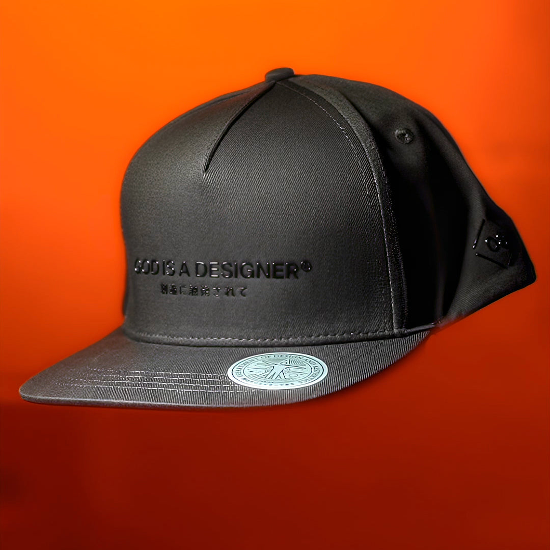Gorra GIAD BASE de 5 paneles [Obsidiana]