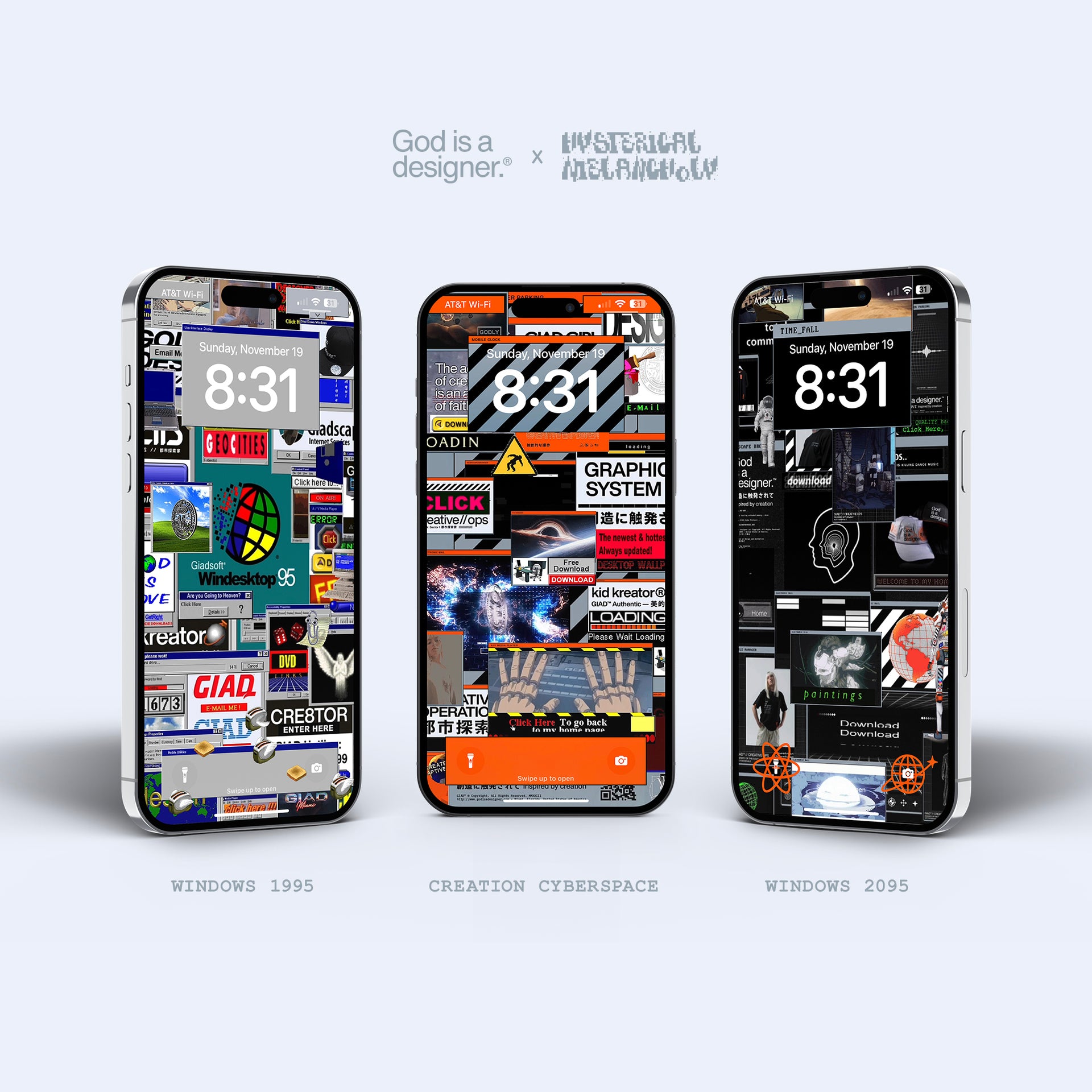 GIAD x Hysterical_Melancholy Digital Mobile Wallpaper Vol. 1 – God is a ...