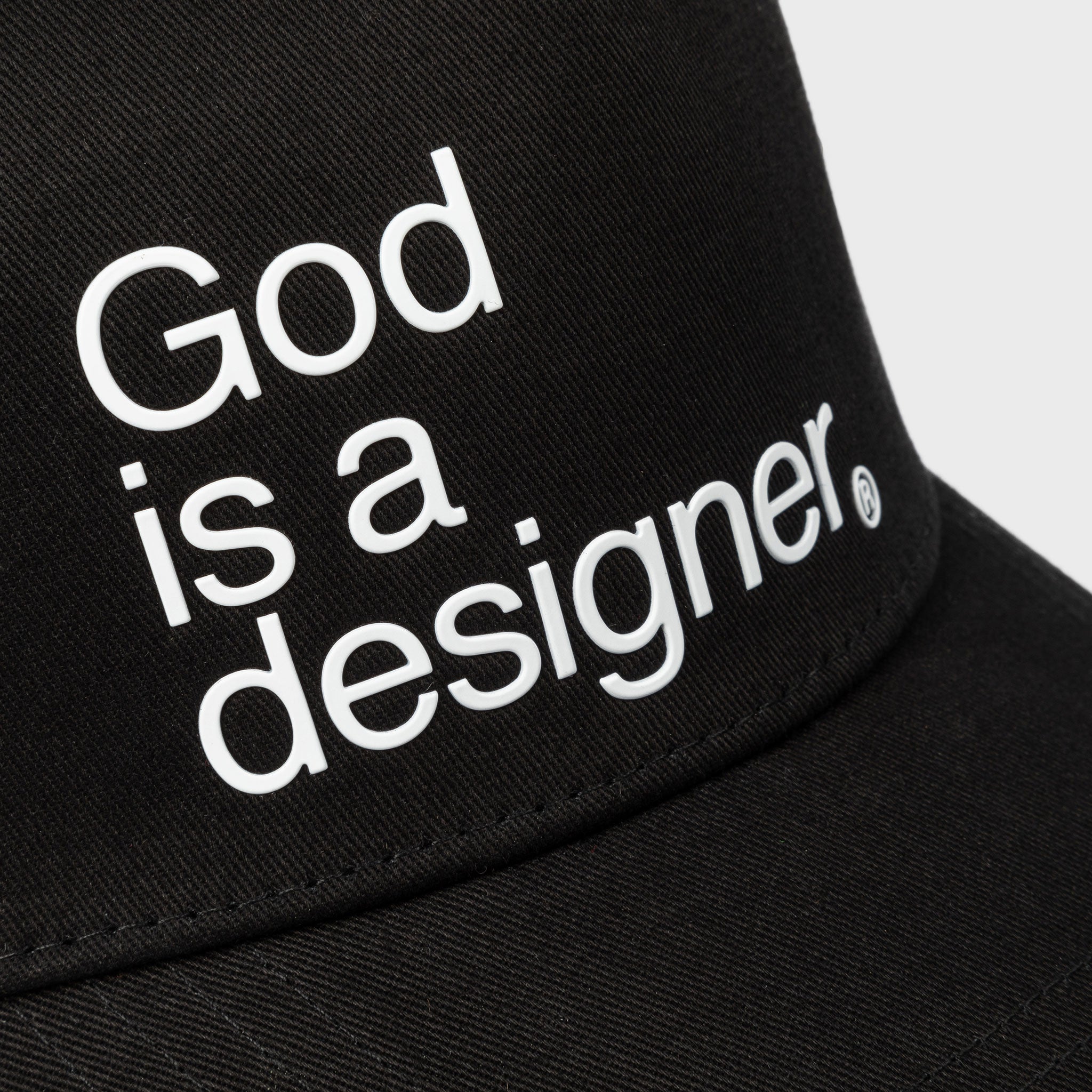 GIAD Original 5P Snapback [Rich Black] – God is a designer.®