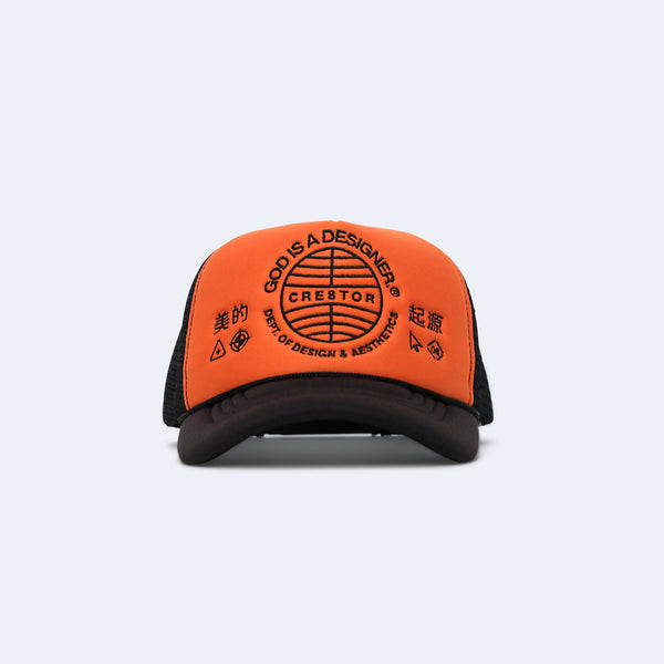 CRE8TOR 5-Panel Retro Trucker - God is a designer.®