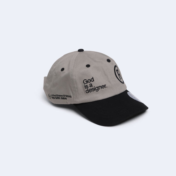 GIAD™ Registered 6-Panel Dad Cap - God is a designer.®