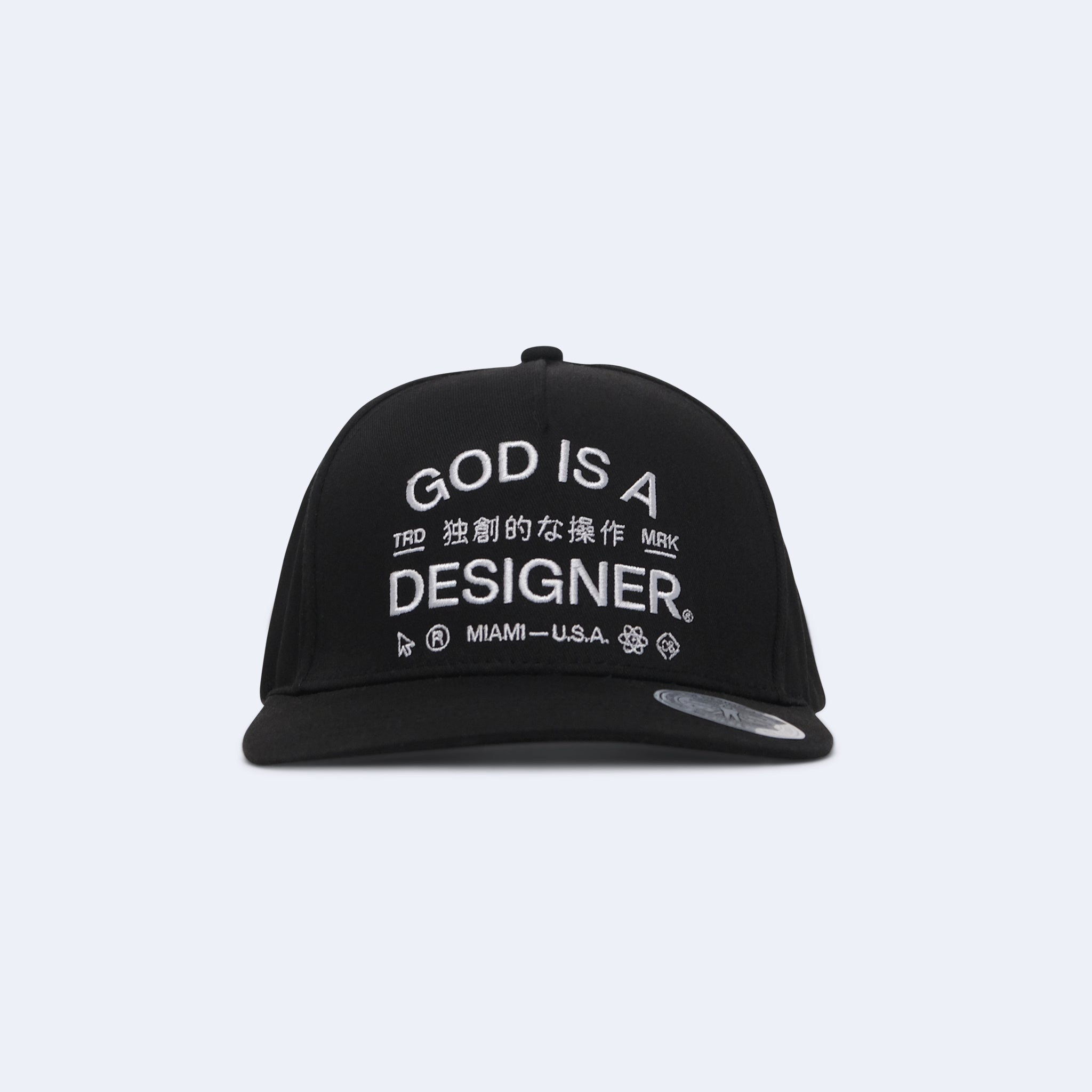 GIAD TRDMRK 5P Snapback – God is a designer.®