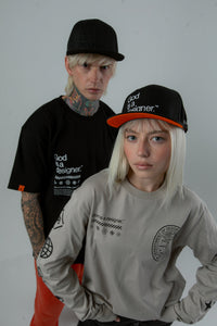 GIAD™ Classic Snapback [Black/Int. Orange]
