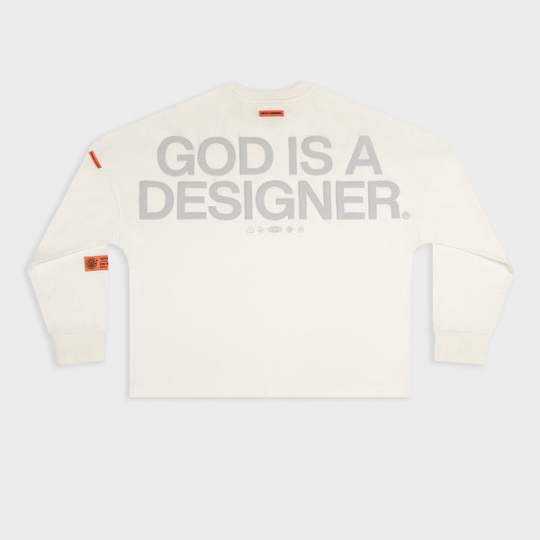 [PRE-ORDER] GIAD BASE_LINE Pano-Crop LS [Cloud Dancer]