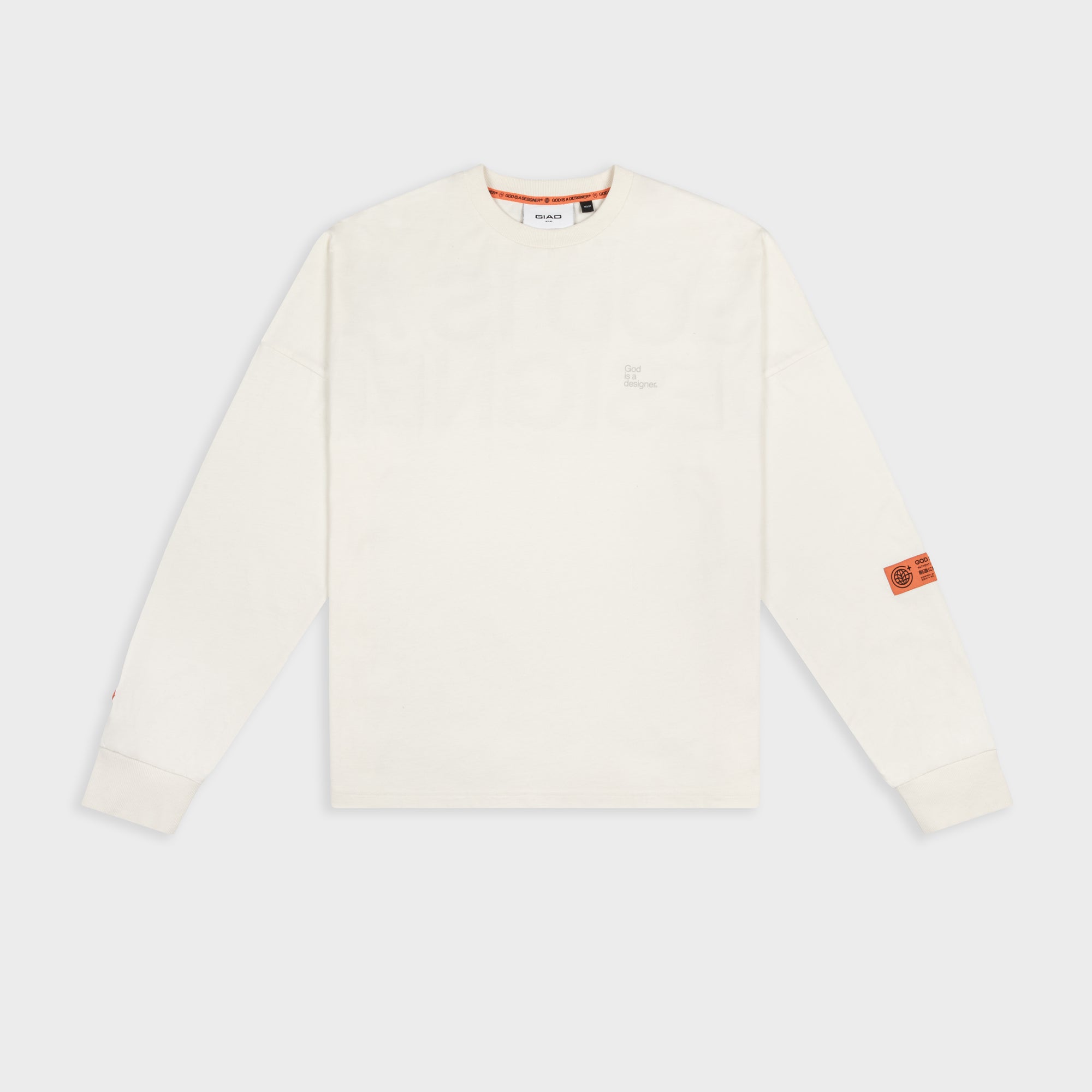 [PRE-ORDER] GIAD BASE_LINE Pano-Crop LS [Cloud Dancer]