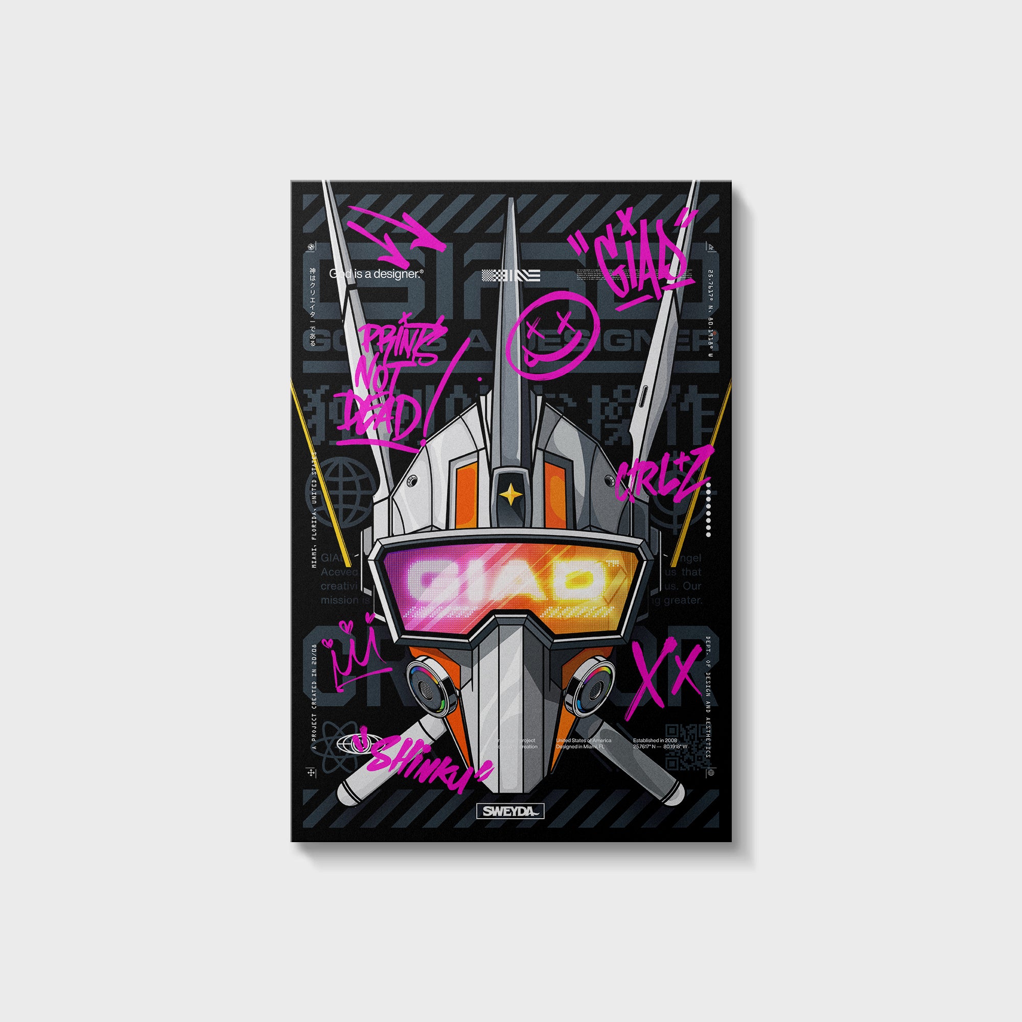 GIAD Shinku 信空 Giclee Poster Print