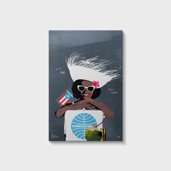 Turista Puerto Rico Giclee Poster Print