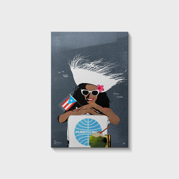 Turista Puerto Rico Giclee Poster Print
