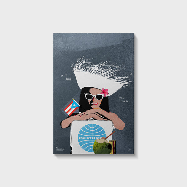 Turista Puerto Rico Giclee Poster Print