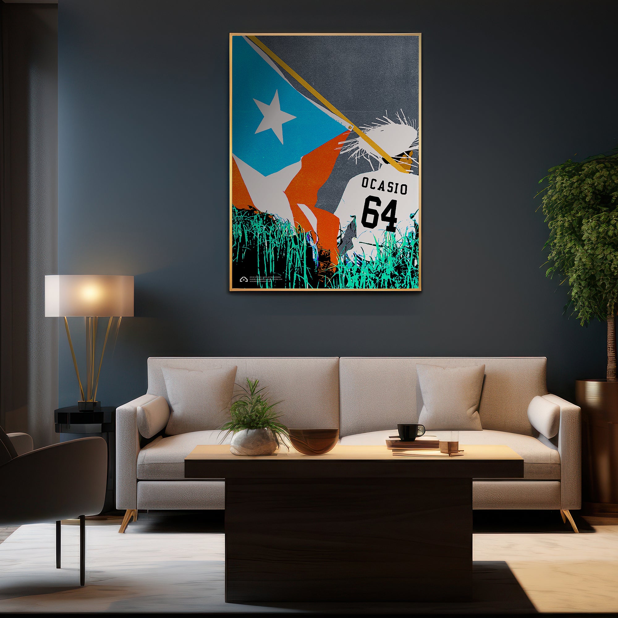 Ocasio 64 Love Puerto Rico Giclee Poster Print