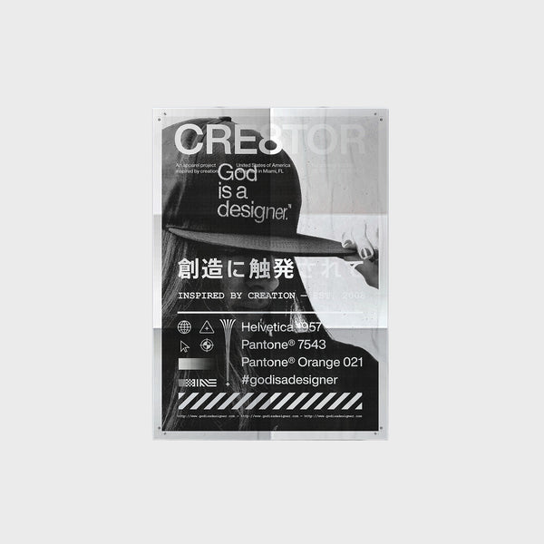 CRE8TOR Offset Fold-out Poster [27inx39in]