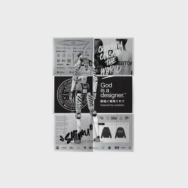 CRE8TOR Offset Fold-out Poster [27inx39in]