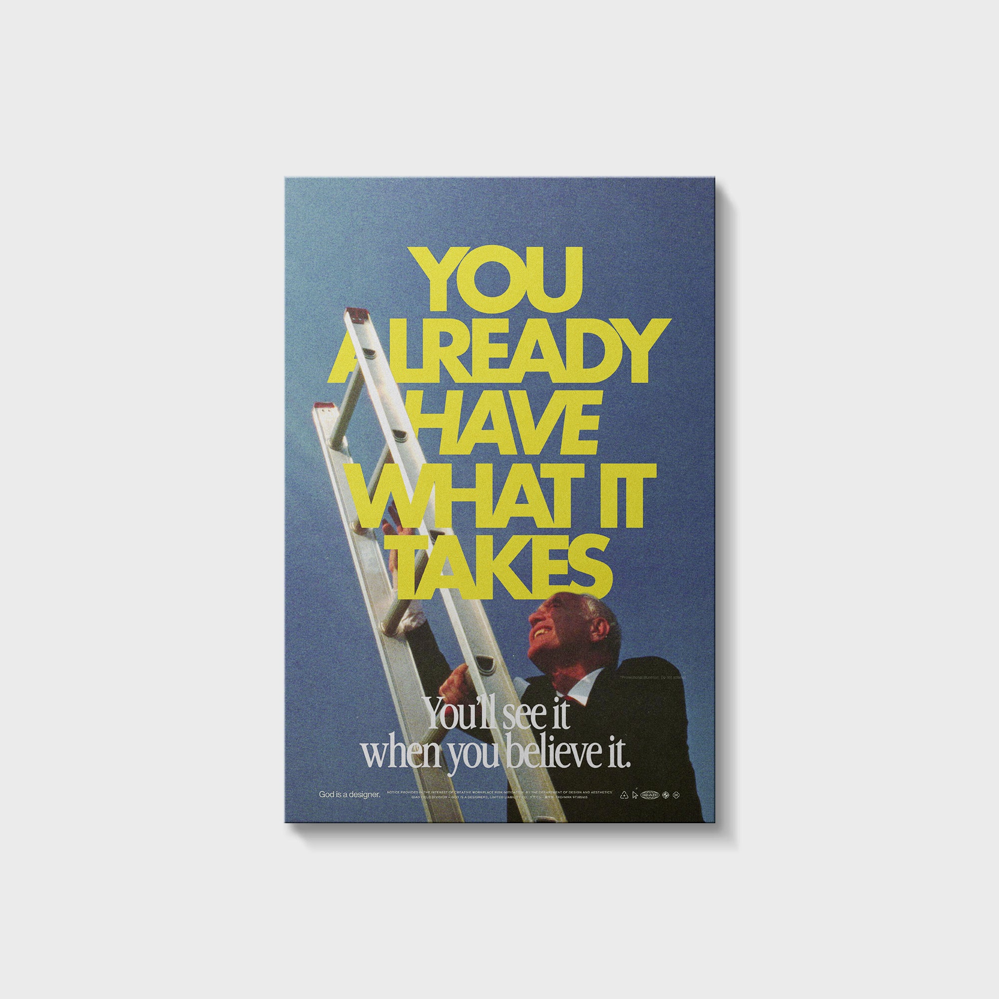 Success is a Ladder Giclee Poster Print