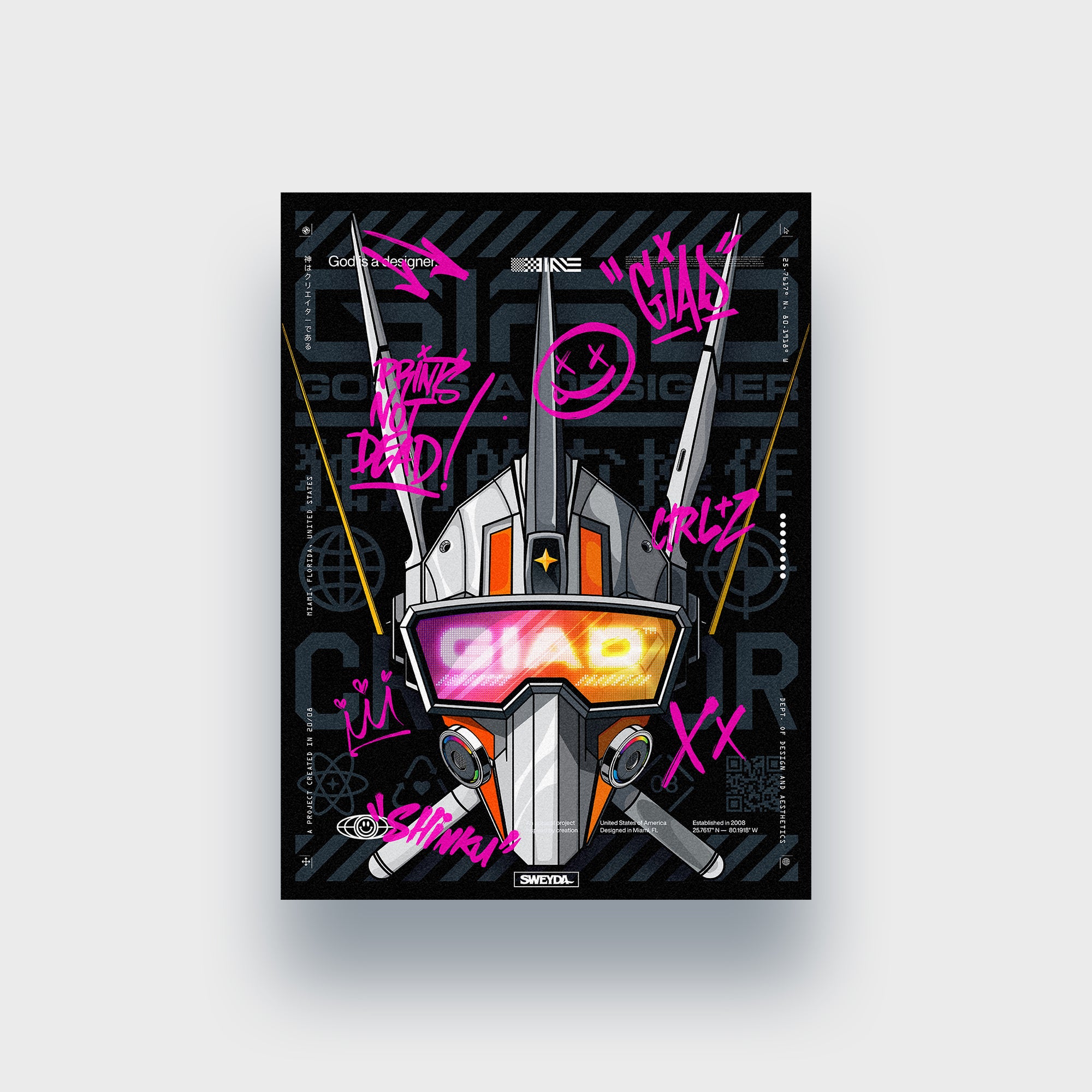 GIAD Shinku 信空 Giclee Poster Print