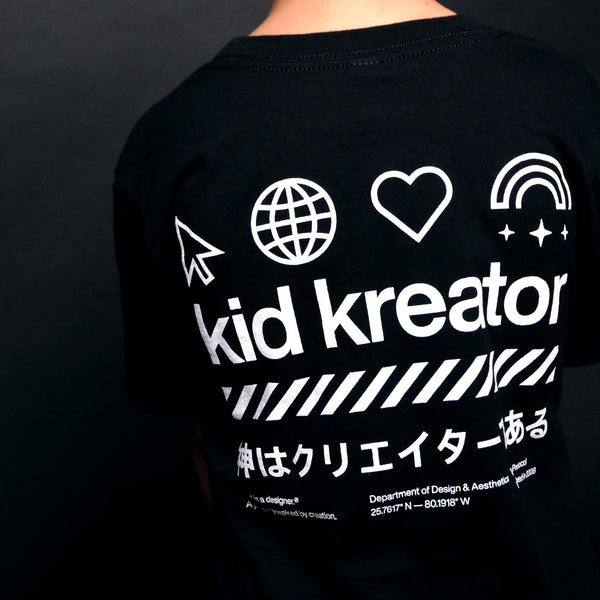 Kid Kreator Toddler SS [Black]