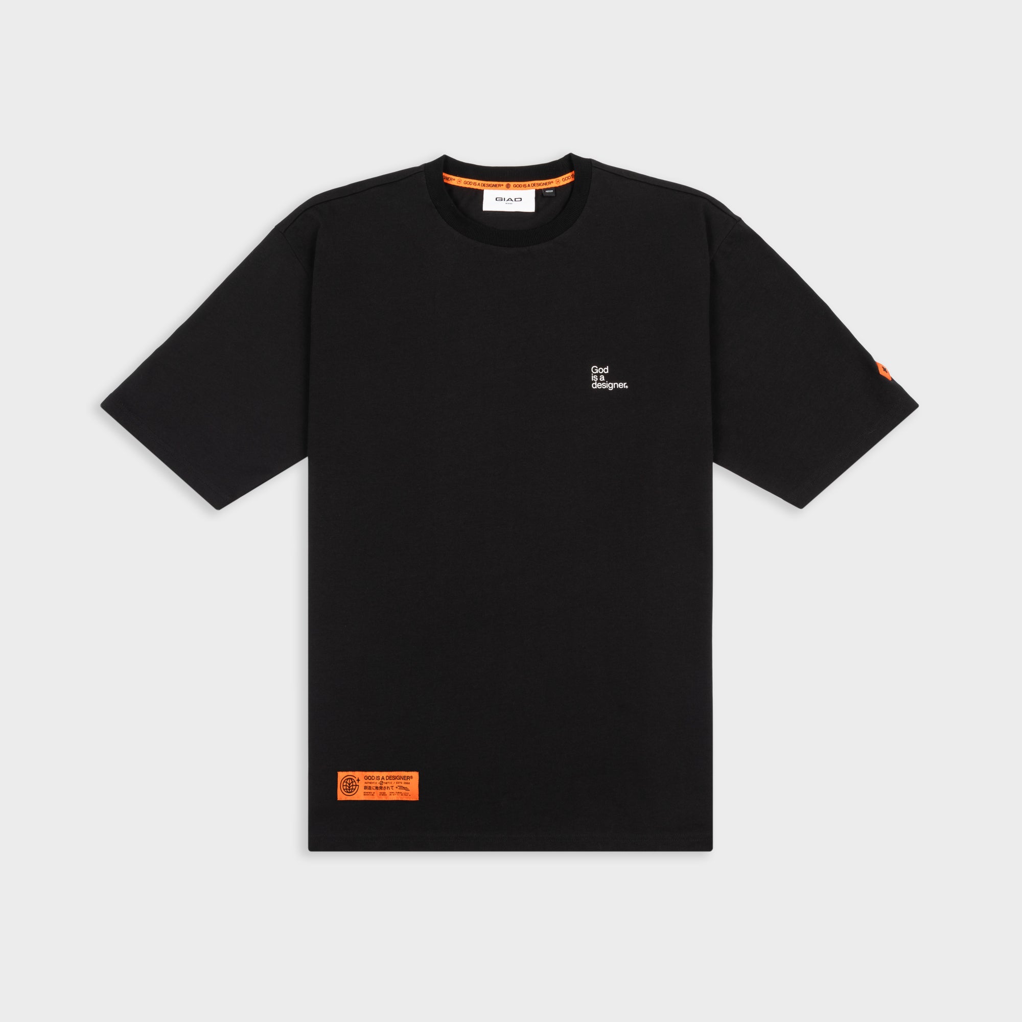 [PRE-ORDER] GIAD BASE_LINE DESIGNER SS [Rich Black]