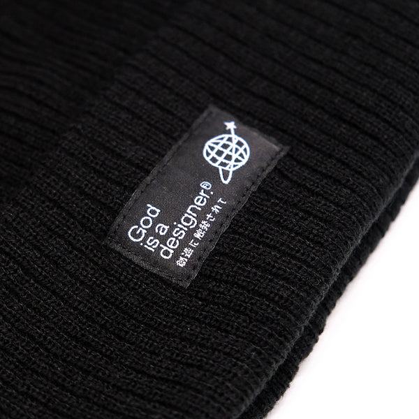 GIAD™ Classic Beanie [Black] - God is a designer.®