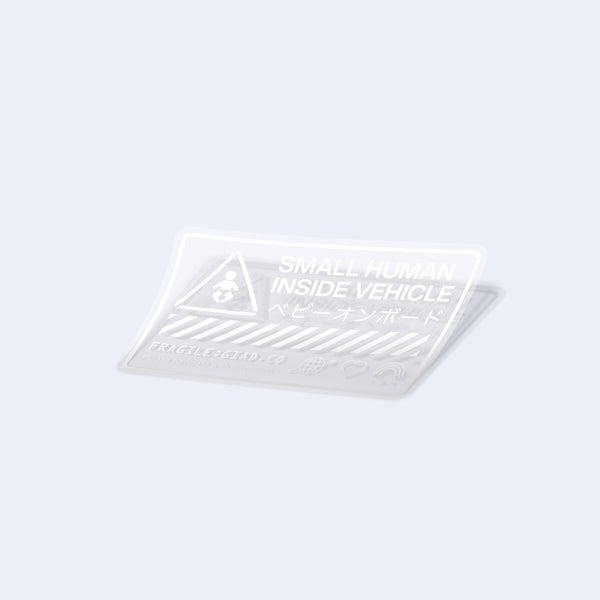 Kid Kreator™ Small Human Vehicle Decal - God is a designer.®