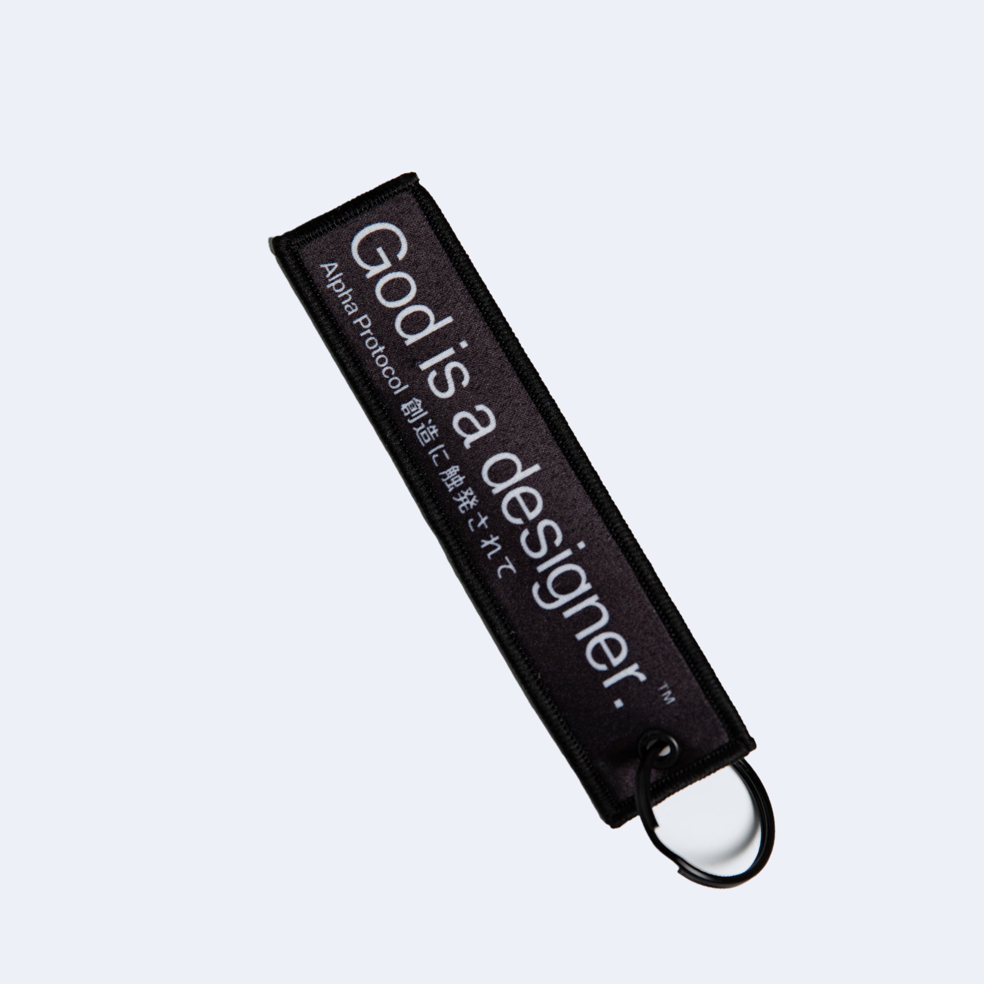 GIAD™ Classic Flight Tag [Black] - God is a designer.®