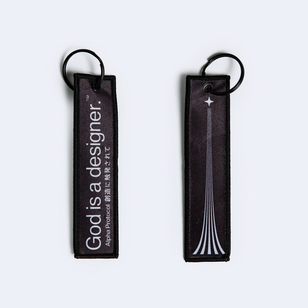 GIAD™ Classic Flight Tag [Black] - God is a designer.®