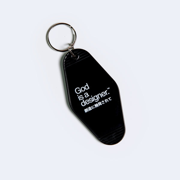 GIAD™ Classic Key Access Tag [Black] - God is a designer.®