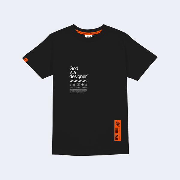 GIAD™ Classic SS [Black] - God is a designer.®