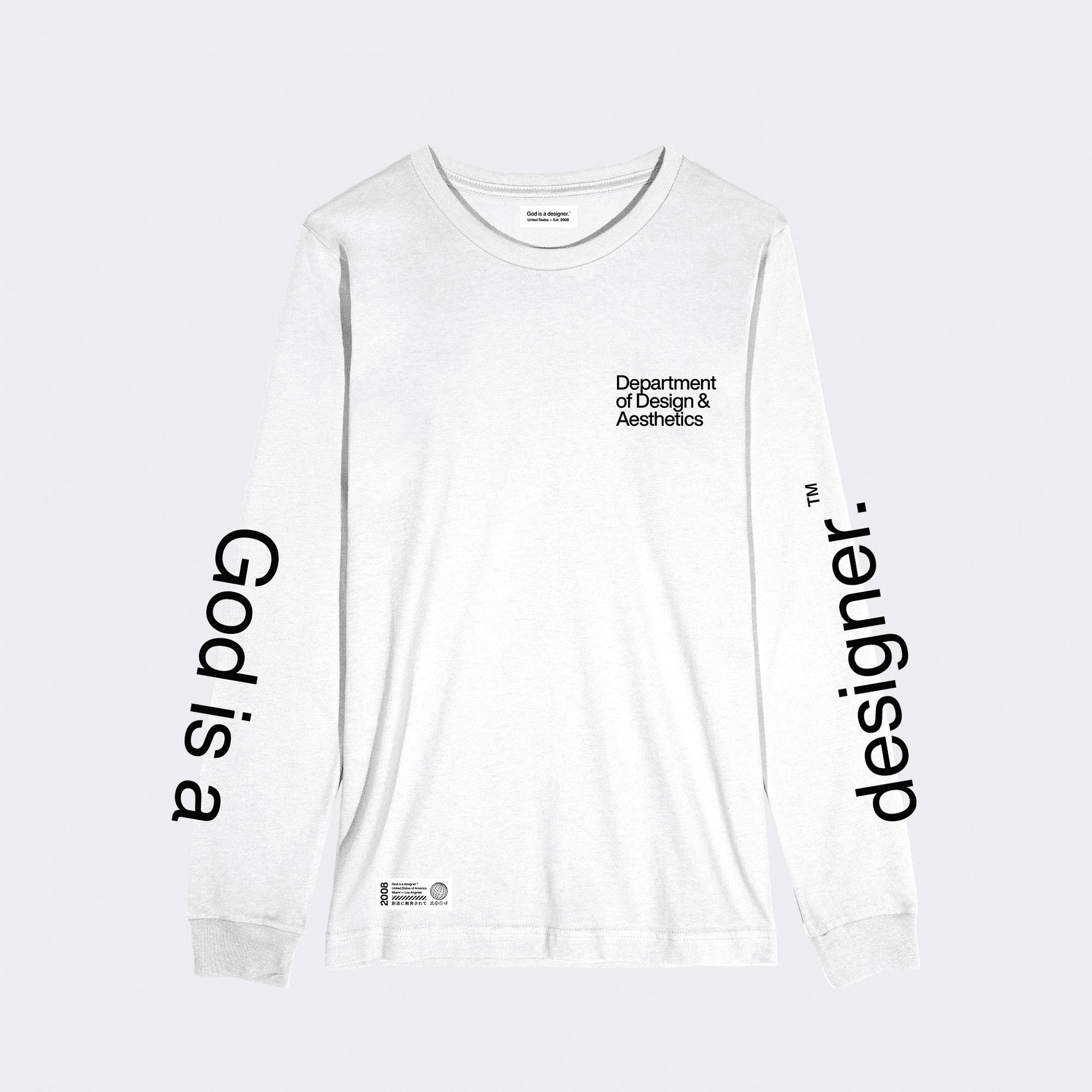 GIAD™ DoDA LS [White] - God is a designer.®