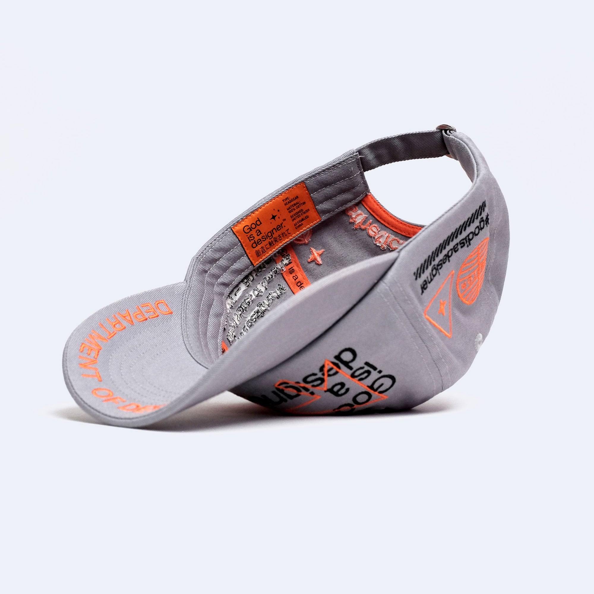 GIAD™ Graphical System 6-panel Dad Cap - God is a designer.®