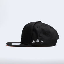 Load image into Gallery viewer, GIAD™ Classic Snapback [Black/Int. Orange]