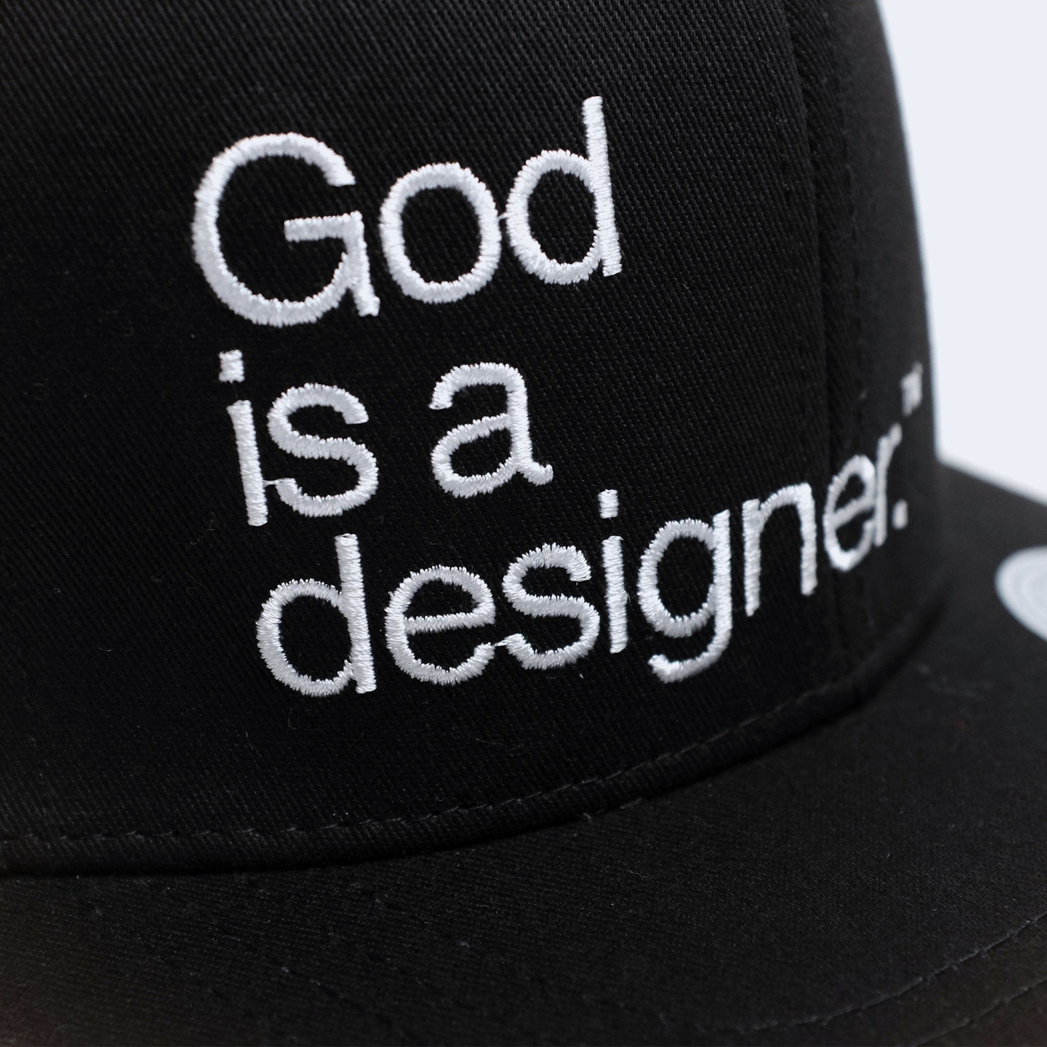 GIAD Original 6P Snapback [Black / Int. Orange] – God is a designer.®