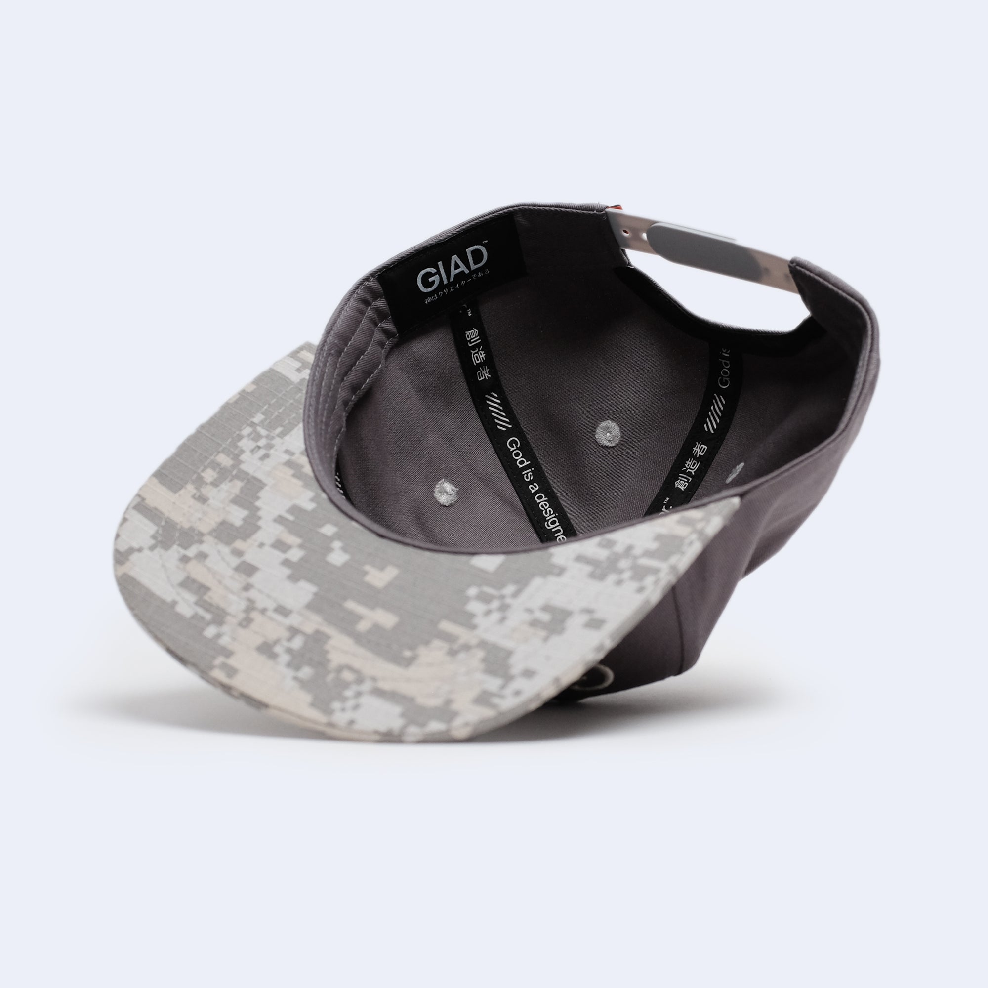 GIAD™ Urban Camo 6-panel Snapback - God is a designer.®
